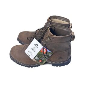 Ozark‎ Trail Mountain Lifestyle Boots Men's Size 13 Leather Ankle High Brown NEW